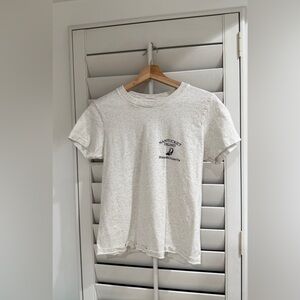 Brandy Melville Light Gray Tee